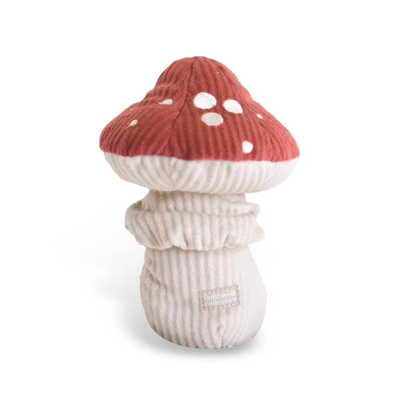Jouet peluche champignon