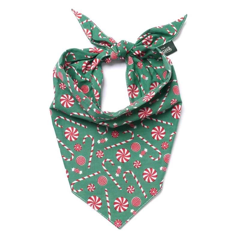 Bandana bonbons de Noël