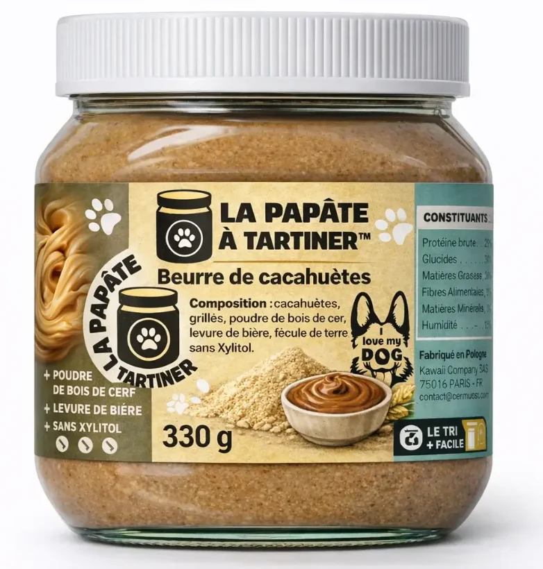 La papate à tartiner® au beurre de cacahuète