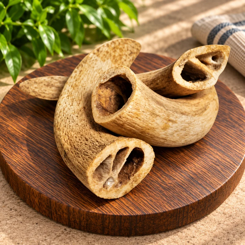Noyau de corne de buffle pour chien
