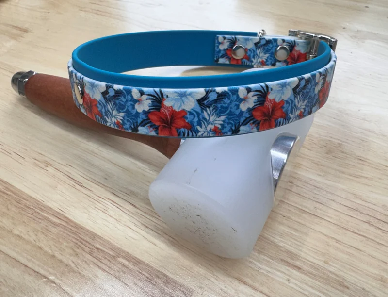 Collier pour chien sur mesure et personnalisable en Biothane Bicolore | Édition spéciale |