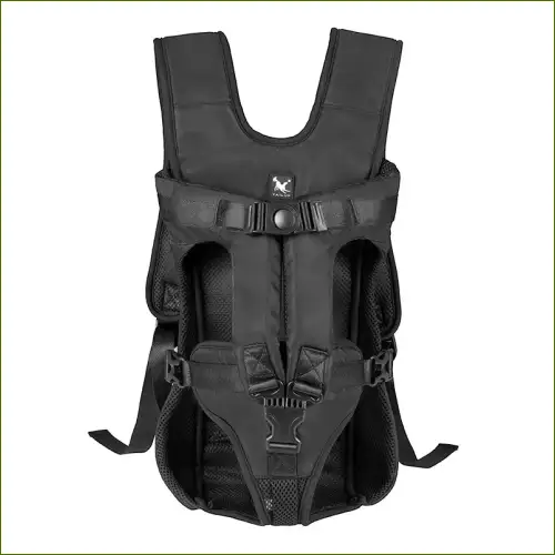 Sac nylon pour animaux en nylon haute qualité et plaque de renfort arrière