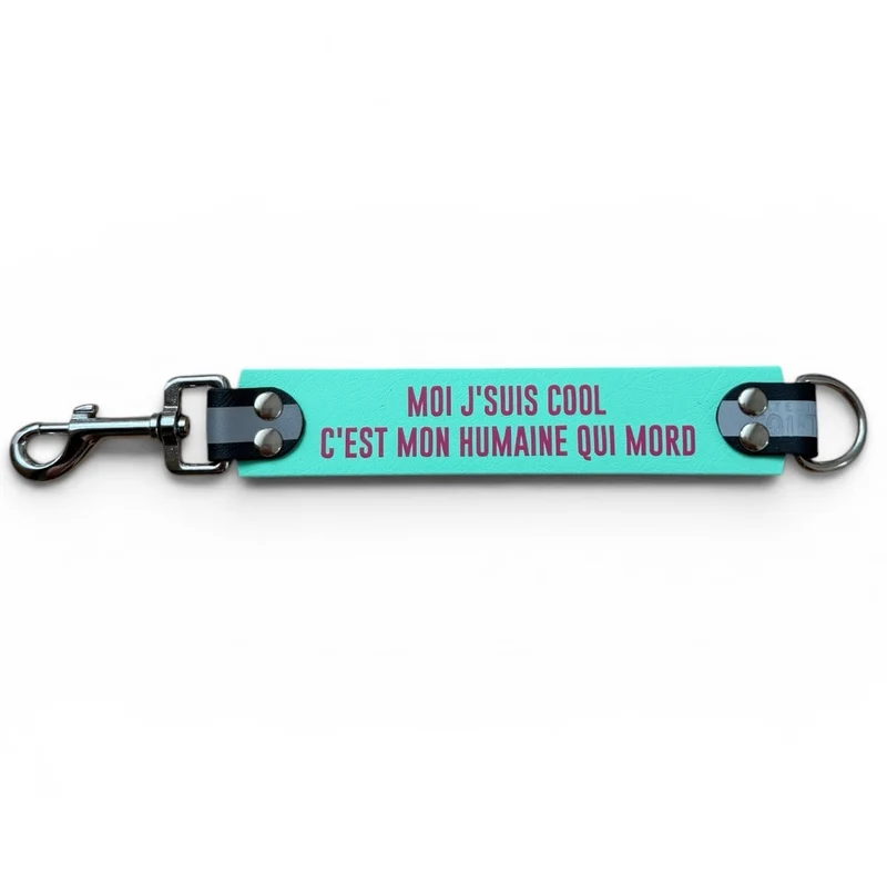 DogTalker© « Moi j'suis cool, c'est mon humaine qui mord »