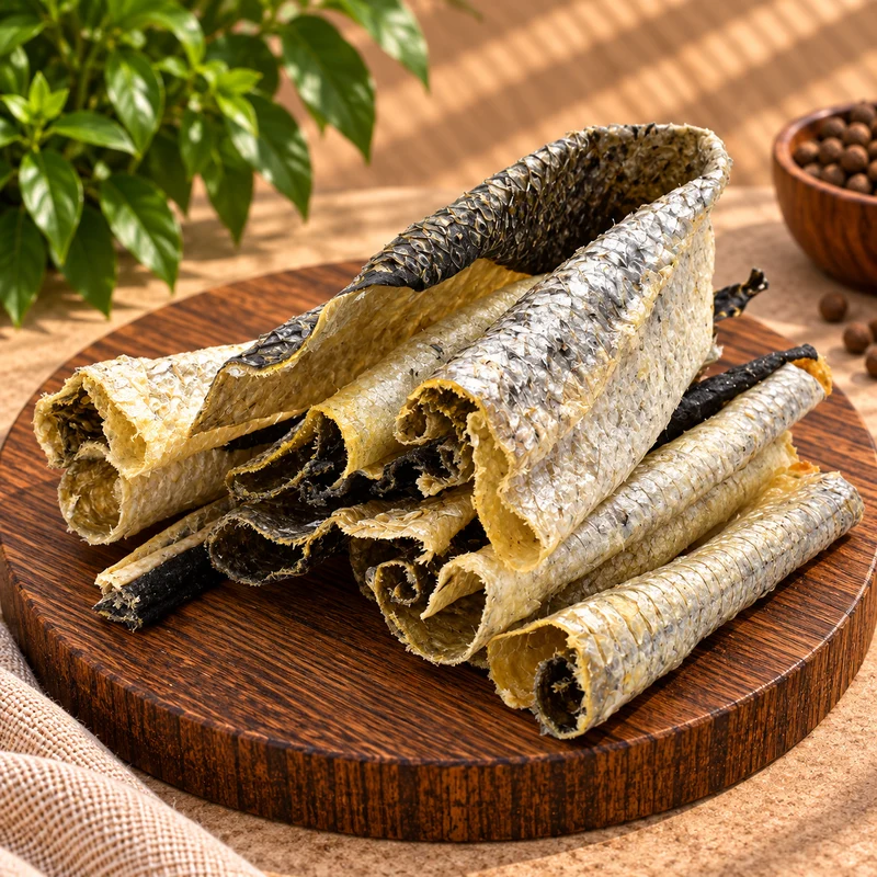 Peau de saumon pour chien
