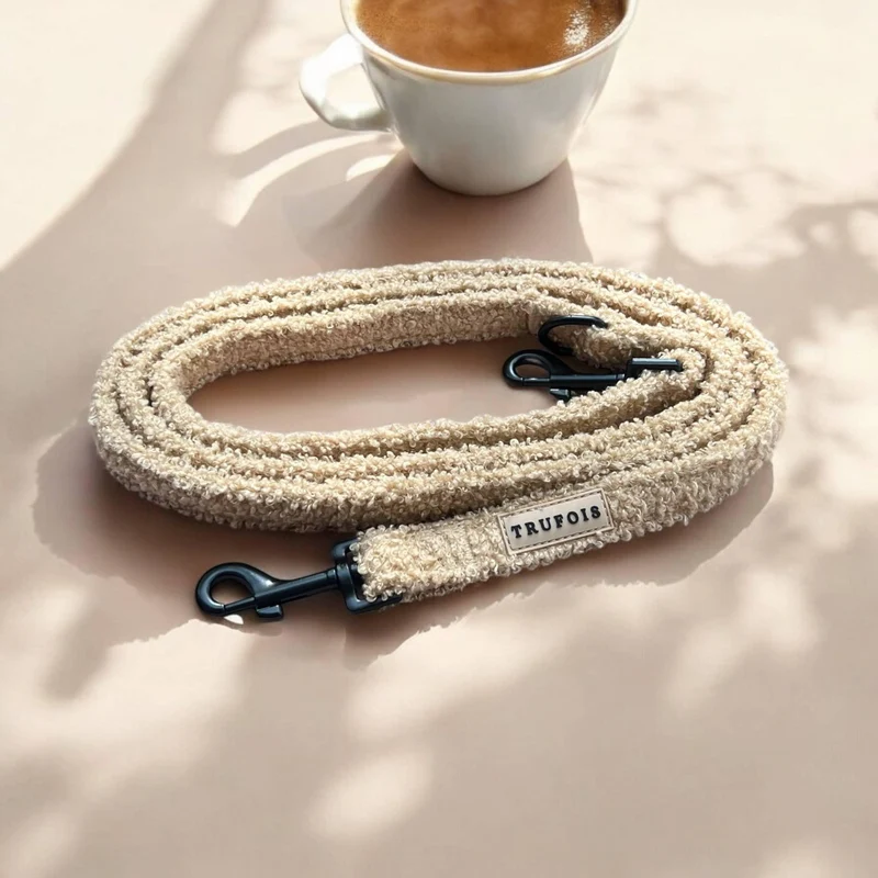 Laisse Teddy Cappucino