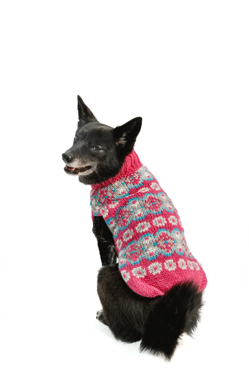 Pull en laine Jacquard