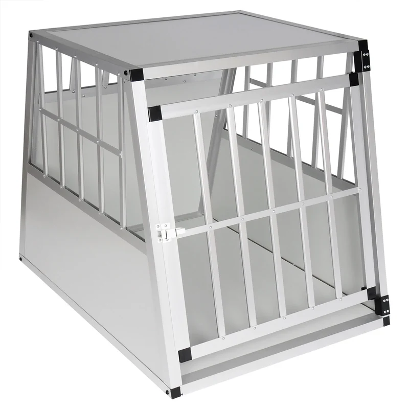 Cage de Transport Aluminium EUGAD 1 Porte pour Chien