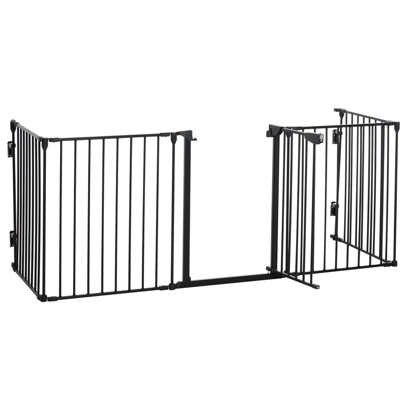 Barrière de Sécurité Modulable PawHut 300 cm pour Chien