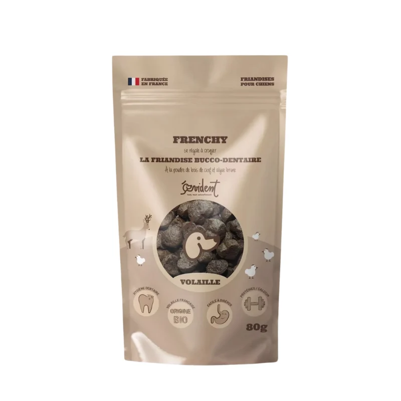 Friandise hygiène bucco-dentaire chien