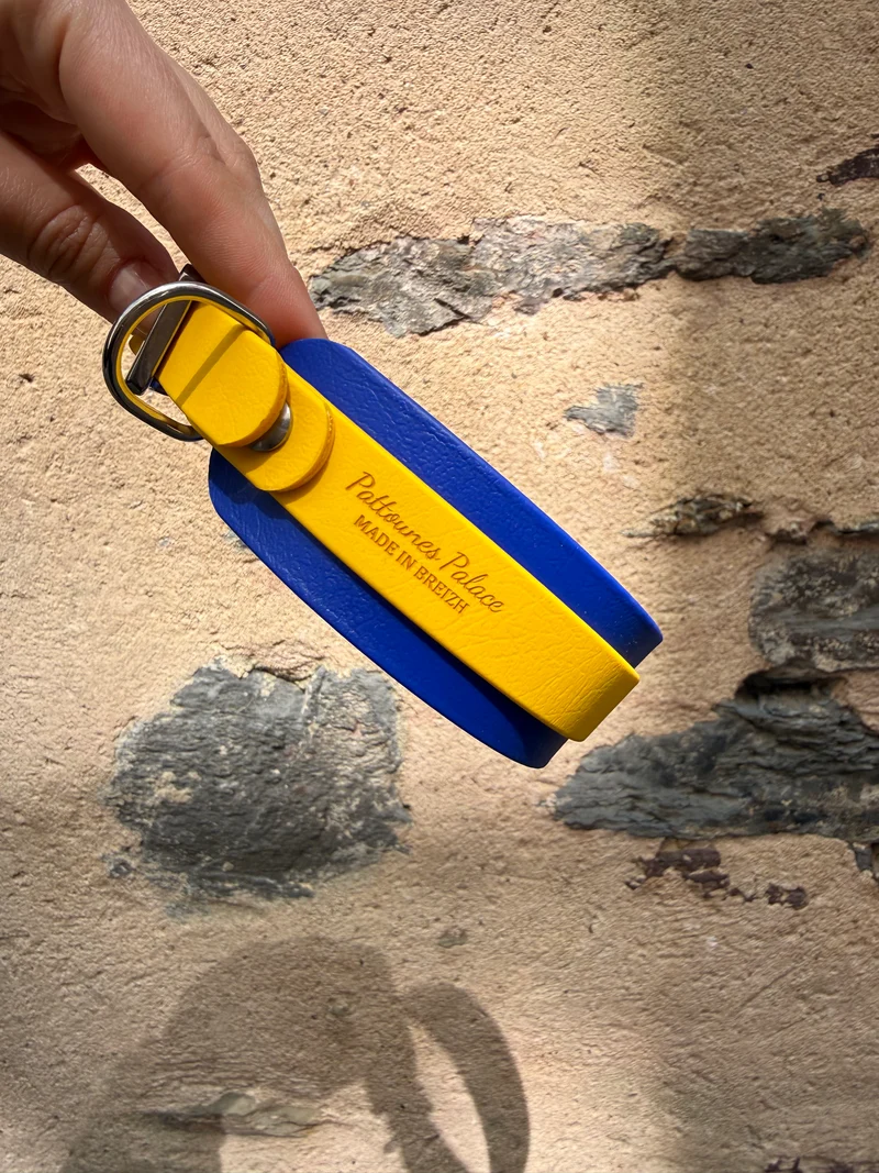 Collier Duo pour chien en Biothane-waterproof-évolutif
