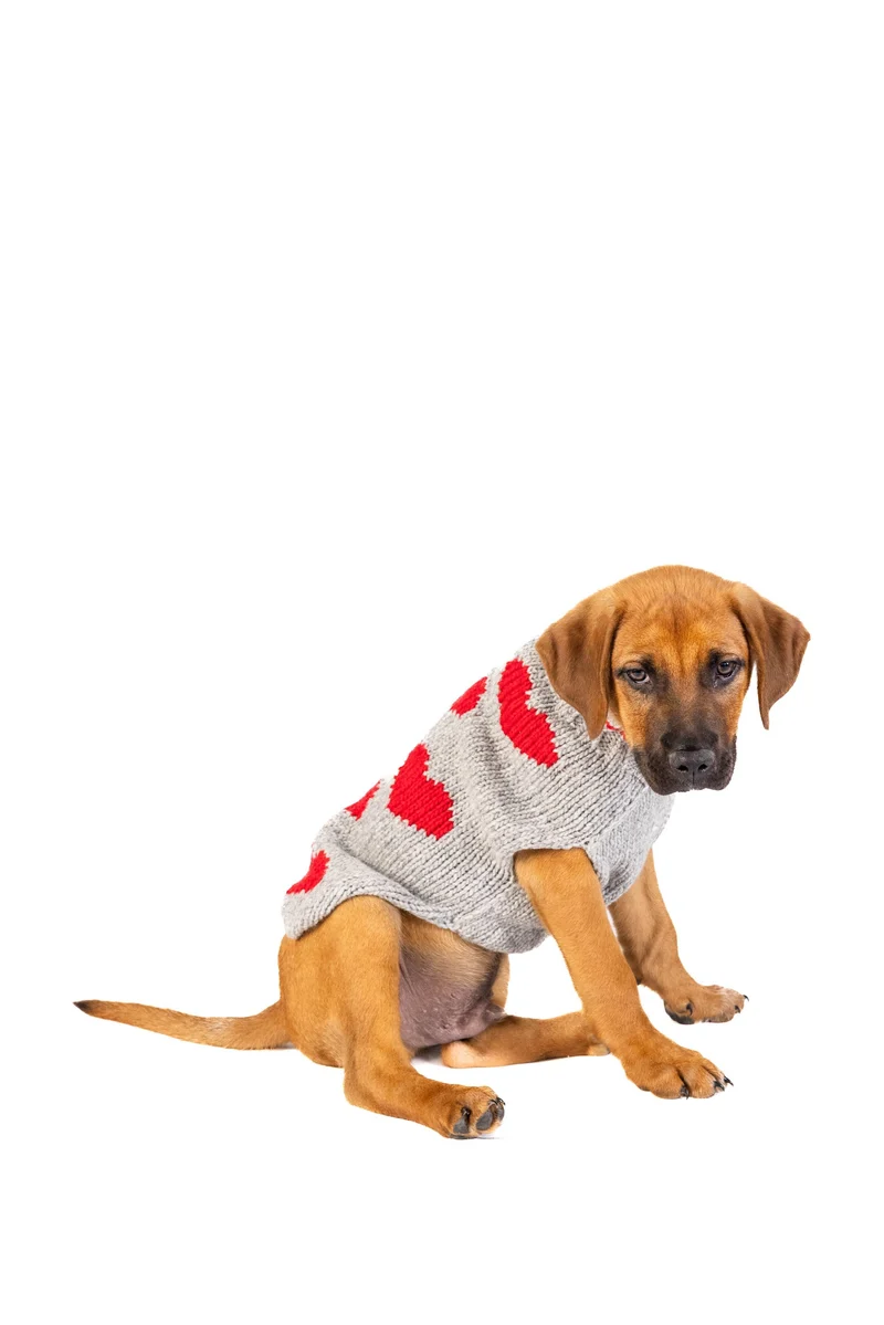 Pull en laine Hearts