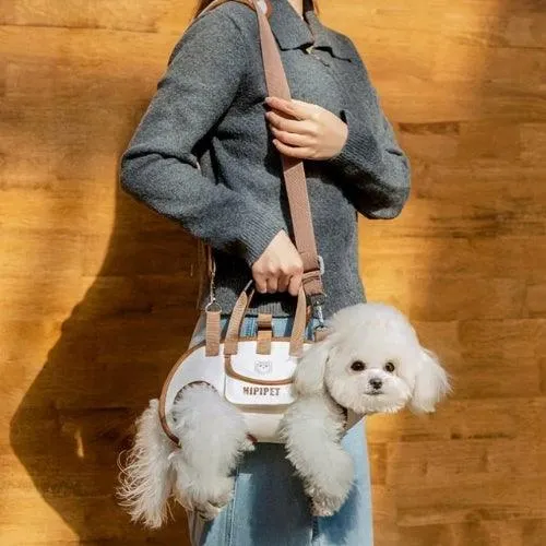 Sac de transport pour chien harnais intégré