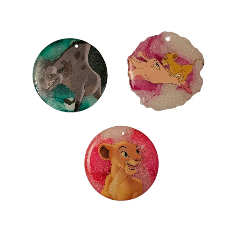 Médaille Roi Lion en résine