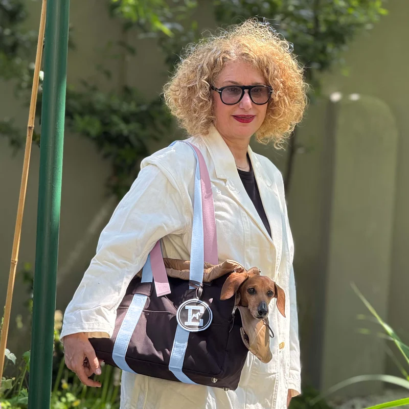 Sac de Voyage Teckel Chocolat Puppy Boy