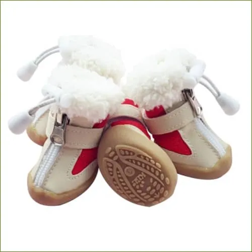 Chaussures petits chien en velours PETTY - automne et hiver