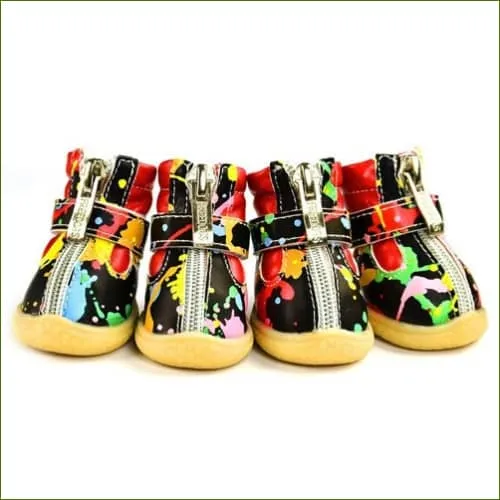 Chaussures montantes d'hiver pour petit chien