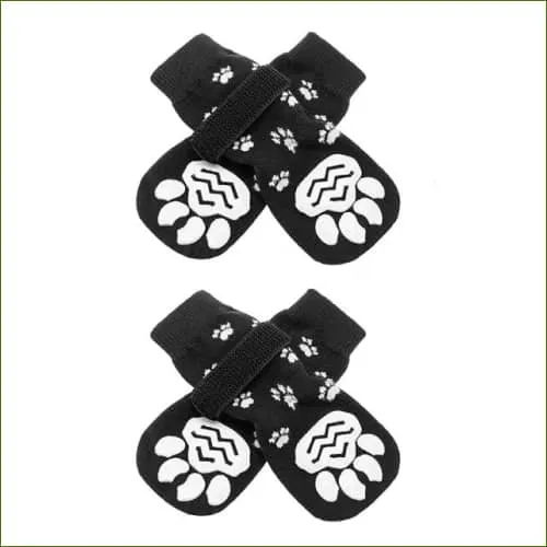 Chaussettes pour chien antidérapantes pour intérieur