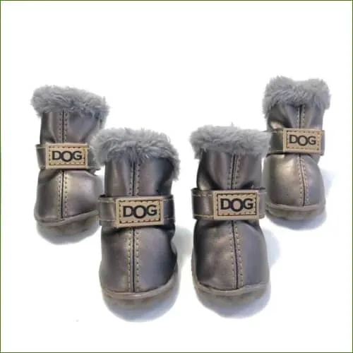Chaussures pour chihuahua antidérapantes et fourrées