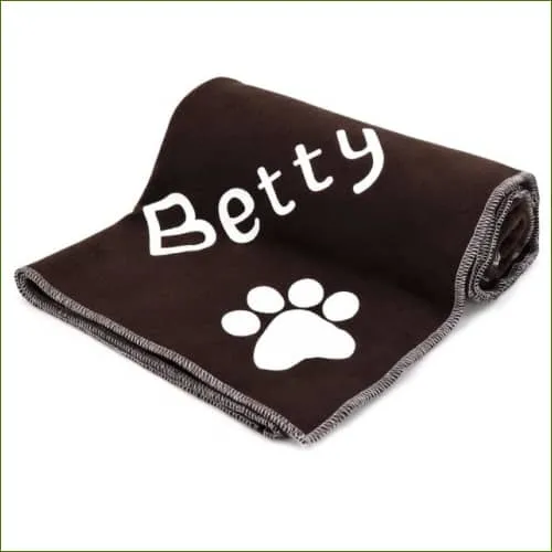 Couverture personnalisé pour chien douillette