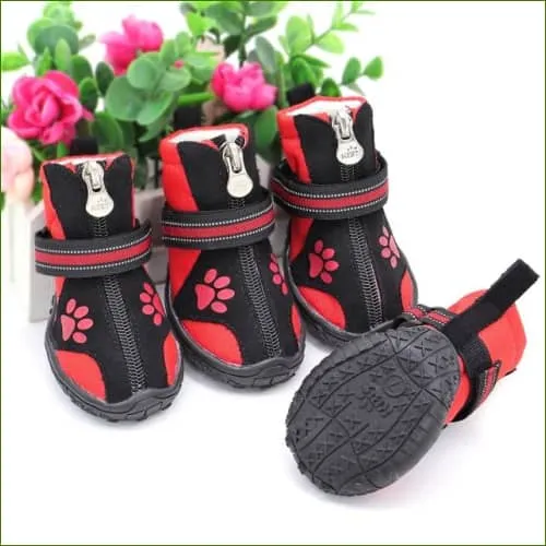 Bottes pour chien antidérapantes - lot de 4 pièces
