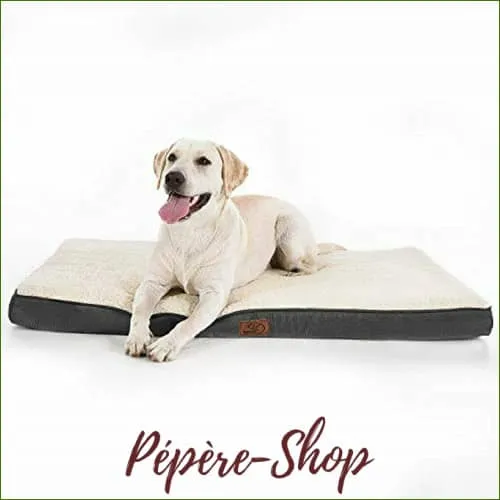 Tapis grand chien orthopédique et déhoussable