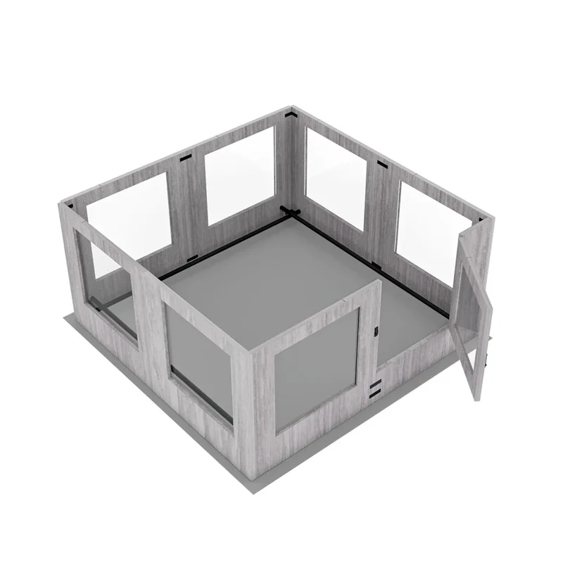 Cage Maternelle Intérieure Chien Verre Trempé