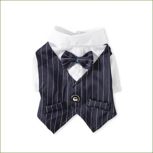 Costume mignon de mariage - Smoking chic pour chien