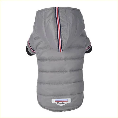 Doudoune à capuche pour petit chien imperméable et stylée