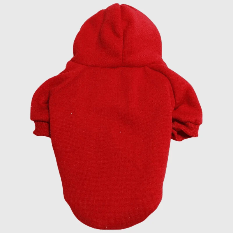Pull Capuche Polycoton Gros Chien
