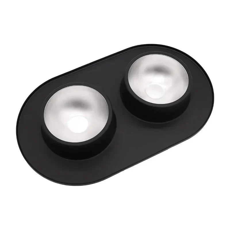 Gamelle Double Silicone Anti-Dérapante Chien