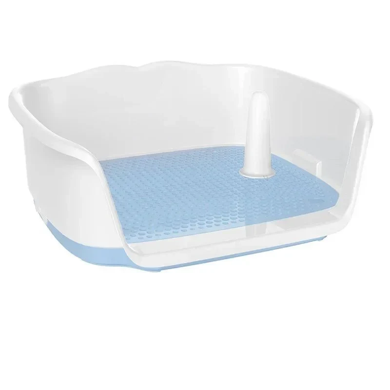 Panier Propreté Chiot Bleu Gris Brun