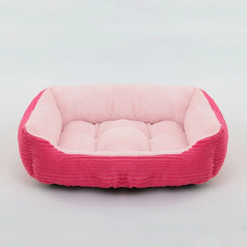 Panier Orthopédique XXL Rose Grand Chien
