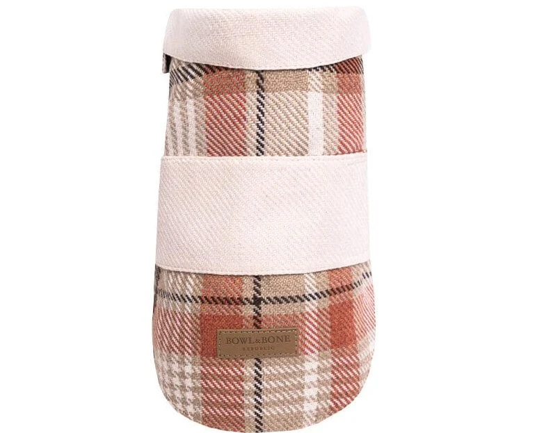 Vêtement Teckel Leaf Manteau Orange (sur mesure)