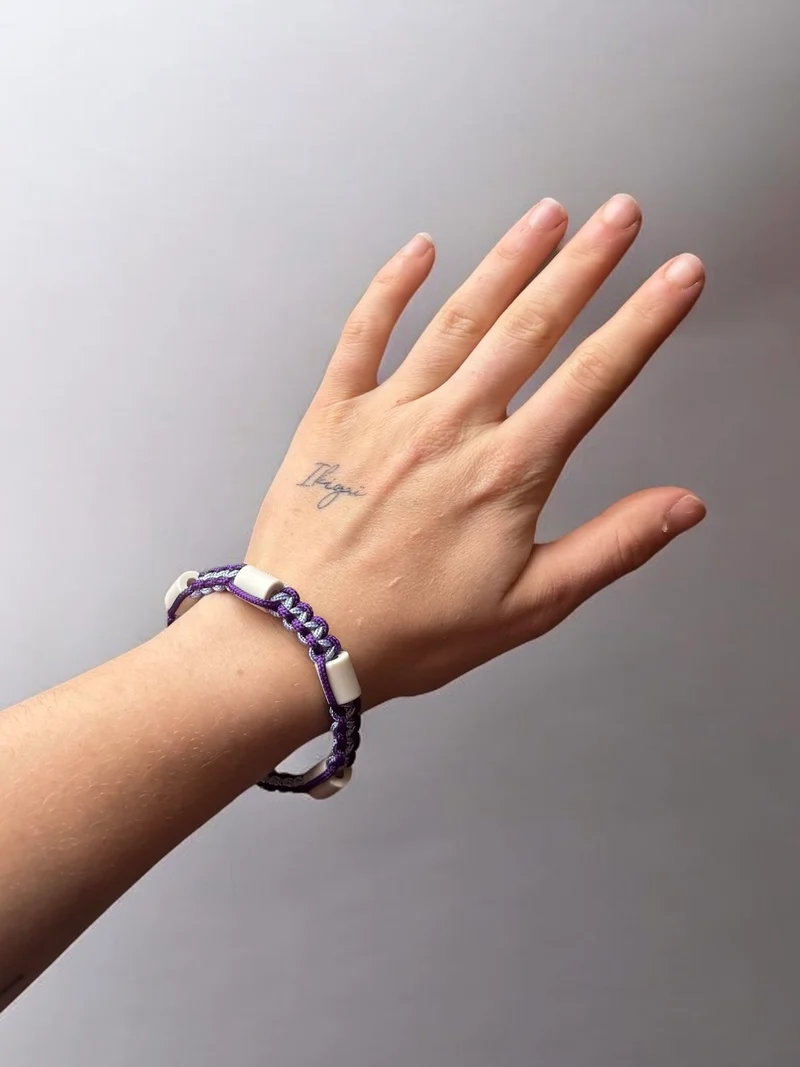 Bracelet anti-tiques pour humain · Perles céramique EM