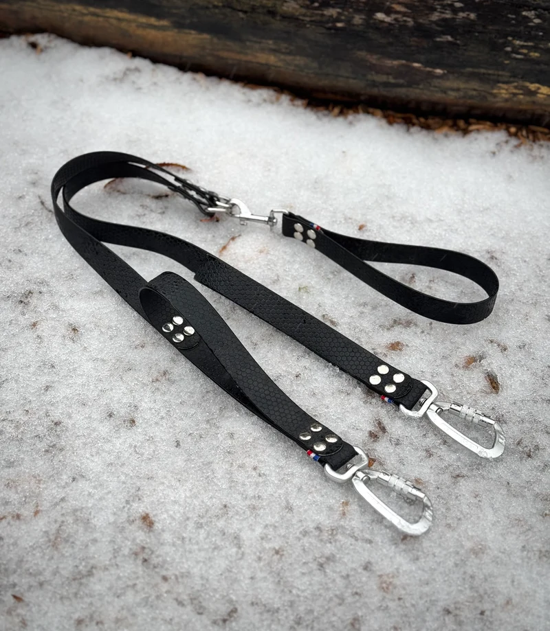 Laisse double Annapurna · 1, 2, ou 3 chiens