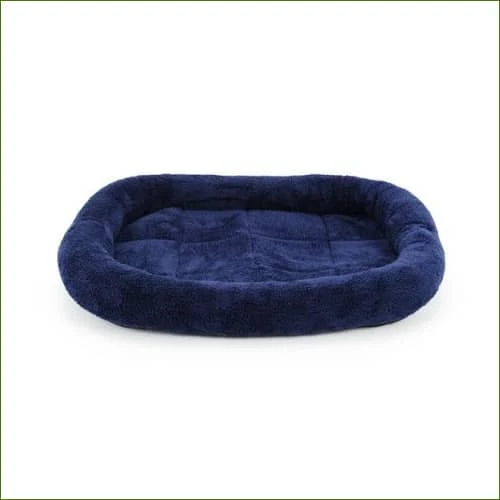 Coussin grand chien lavable rouge ou bleu
