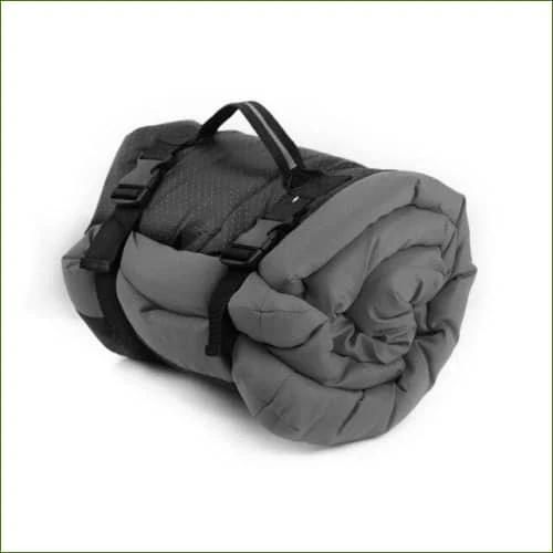 Tapis de voyage pour chien - pliable et transportable - avec poignée