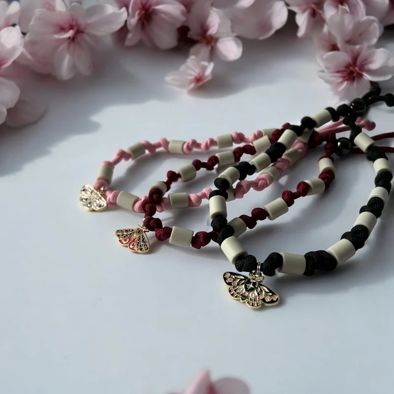 Collier anti-tiques Bel-Argus · Perles céramique EM