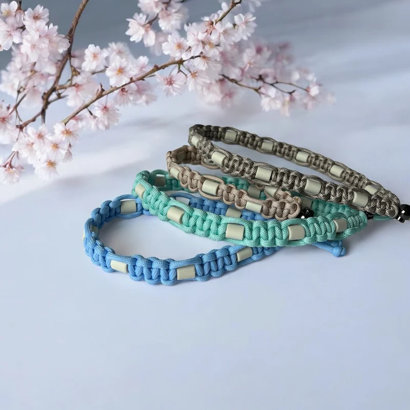 Collier anti-tiques Blumei · Perles céramique EM naturelles
