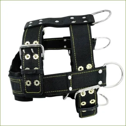 Harnais pour pitbull - harnais de traction et anti traction robuste en nylon
