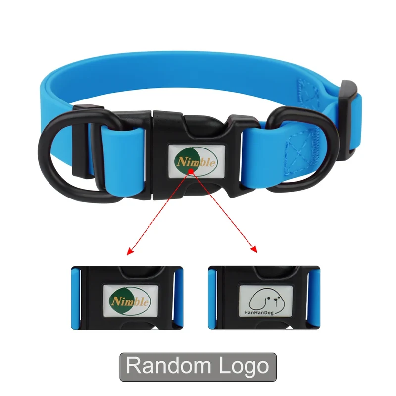Collier PVC Réglable Imperméable Gros Chien