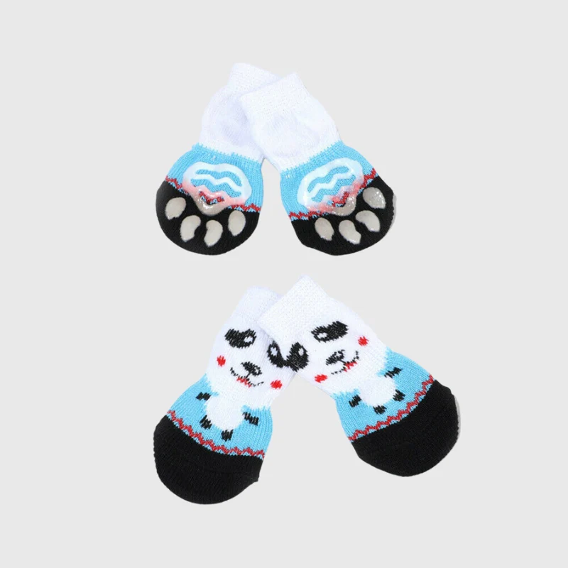 Chaussettes Antidérapantes Anti-Bruit Gros Chien