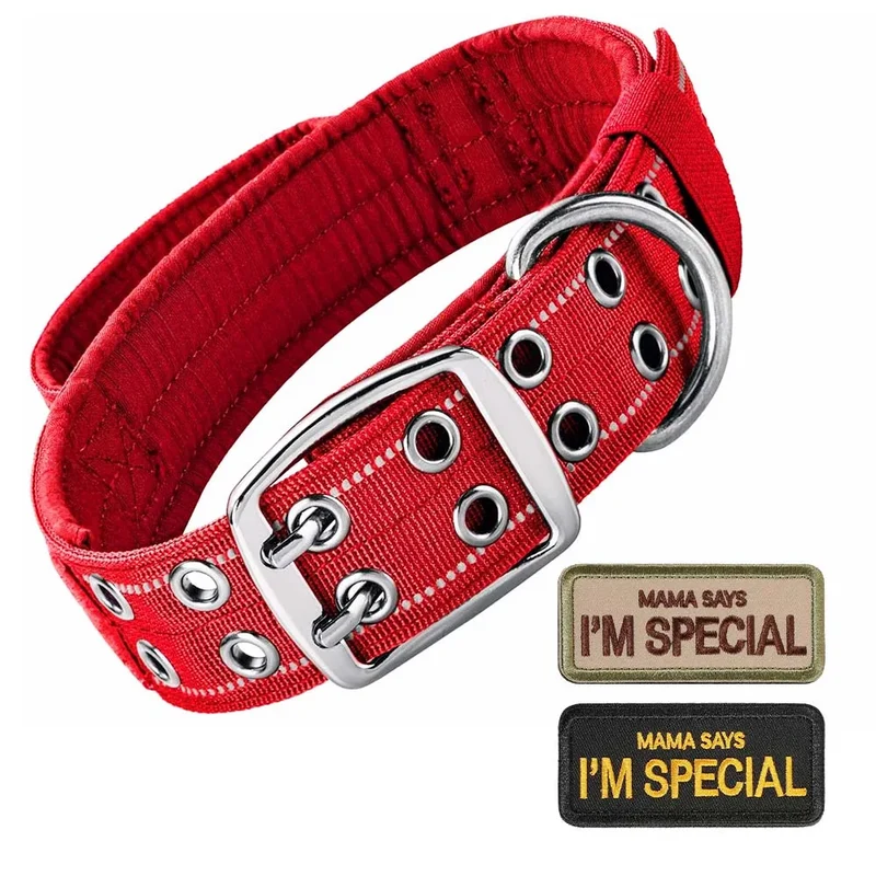 Collier Tactique Militaire Poignée Gros Chien