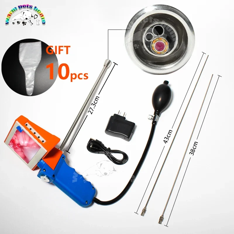 Pistolet Insémination Visuelle Endoscope Vétérinaire Canin