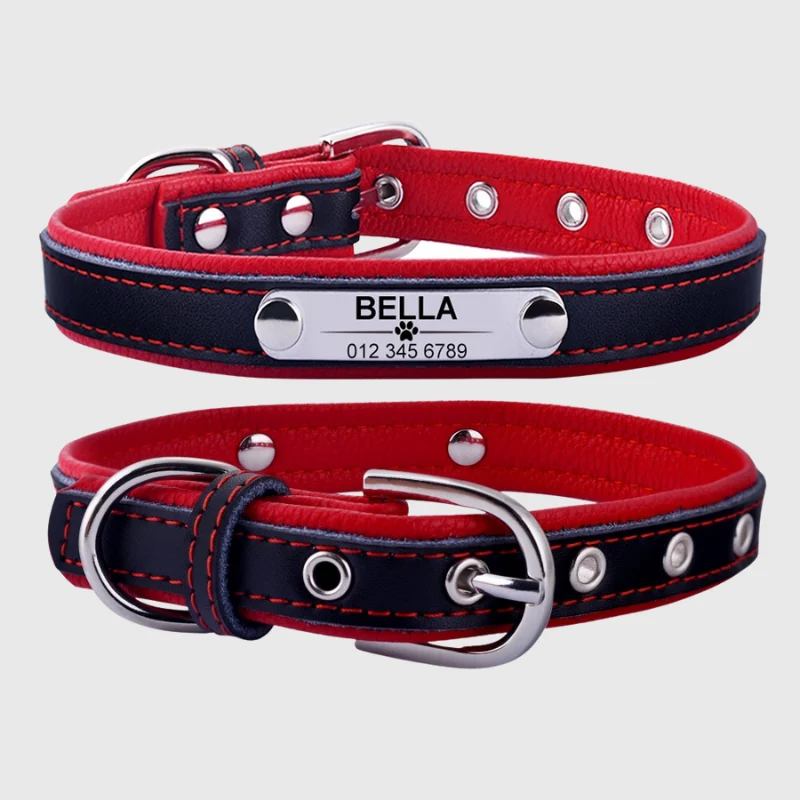 Collier Médaille Personnalisée Nylon Gros Chien