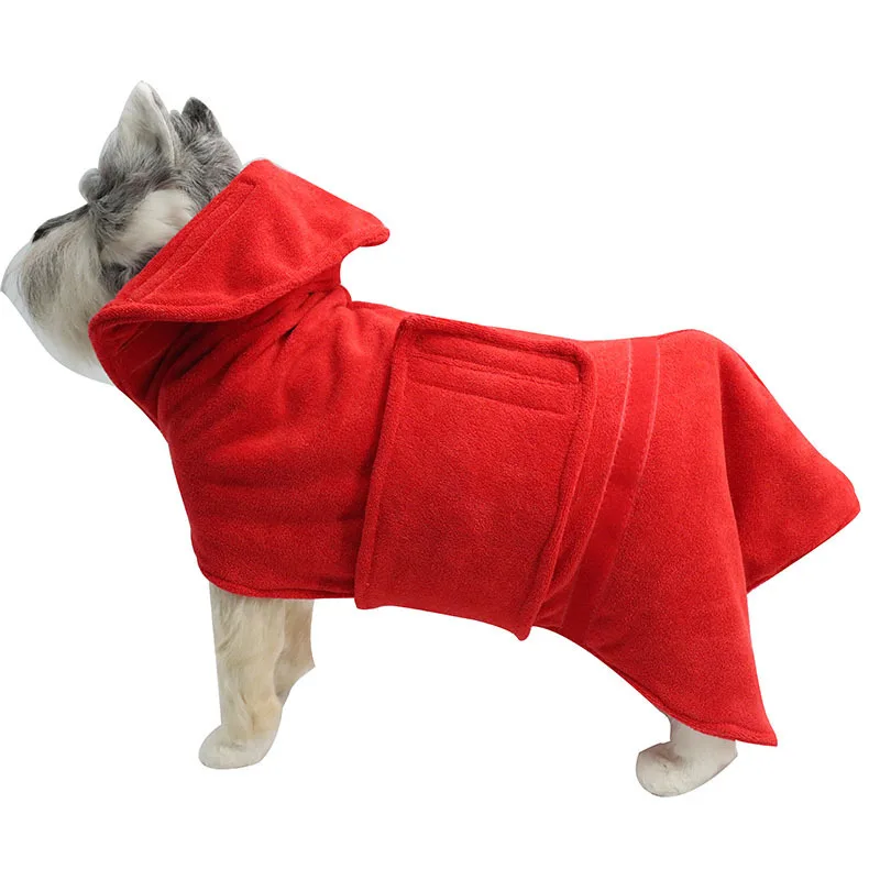 Peignoir Bain Absorbant Réglable Gros Chien