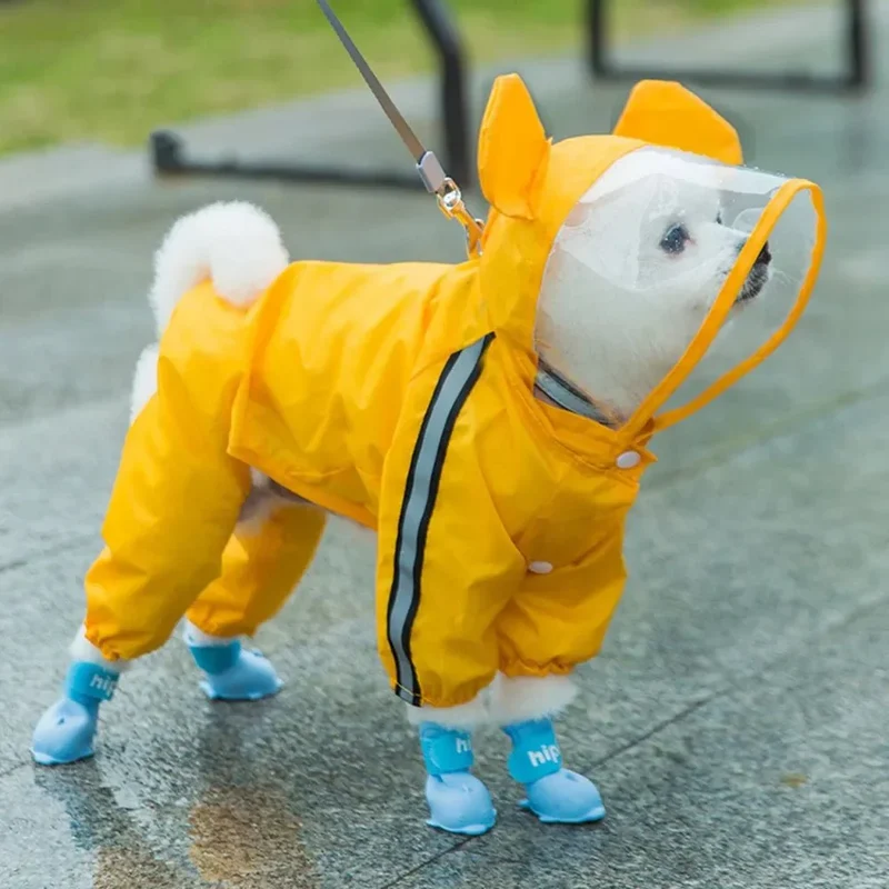 Imperméable Ourson Chien Mignon Étanche