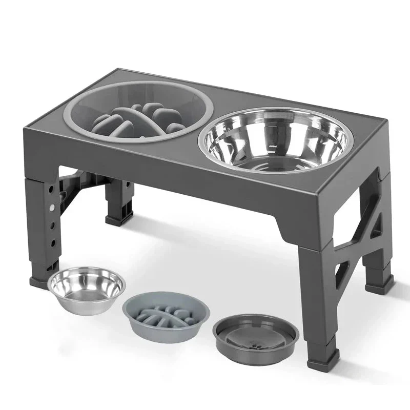 Gamelle Ajustable Surélevée Hauteur Gros Chien