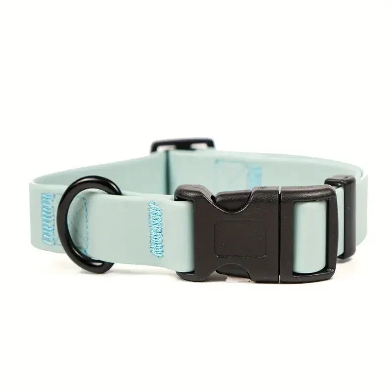 Collier Vert Imperméable Réglable Gros Chien
