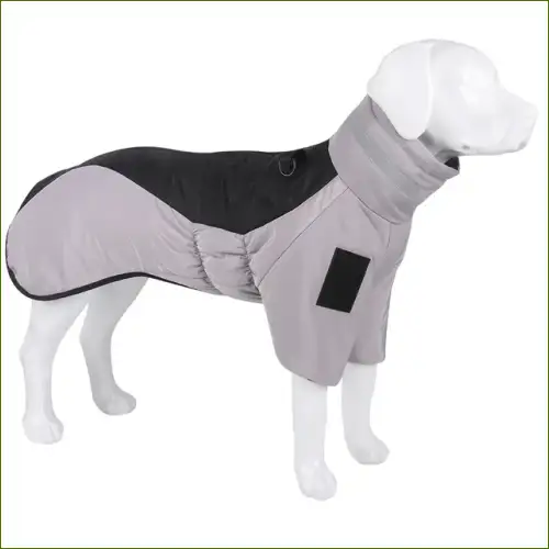 Manteau pour grand chien-modèle imperméable en polaire